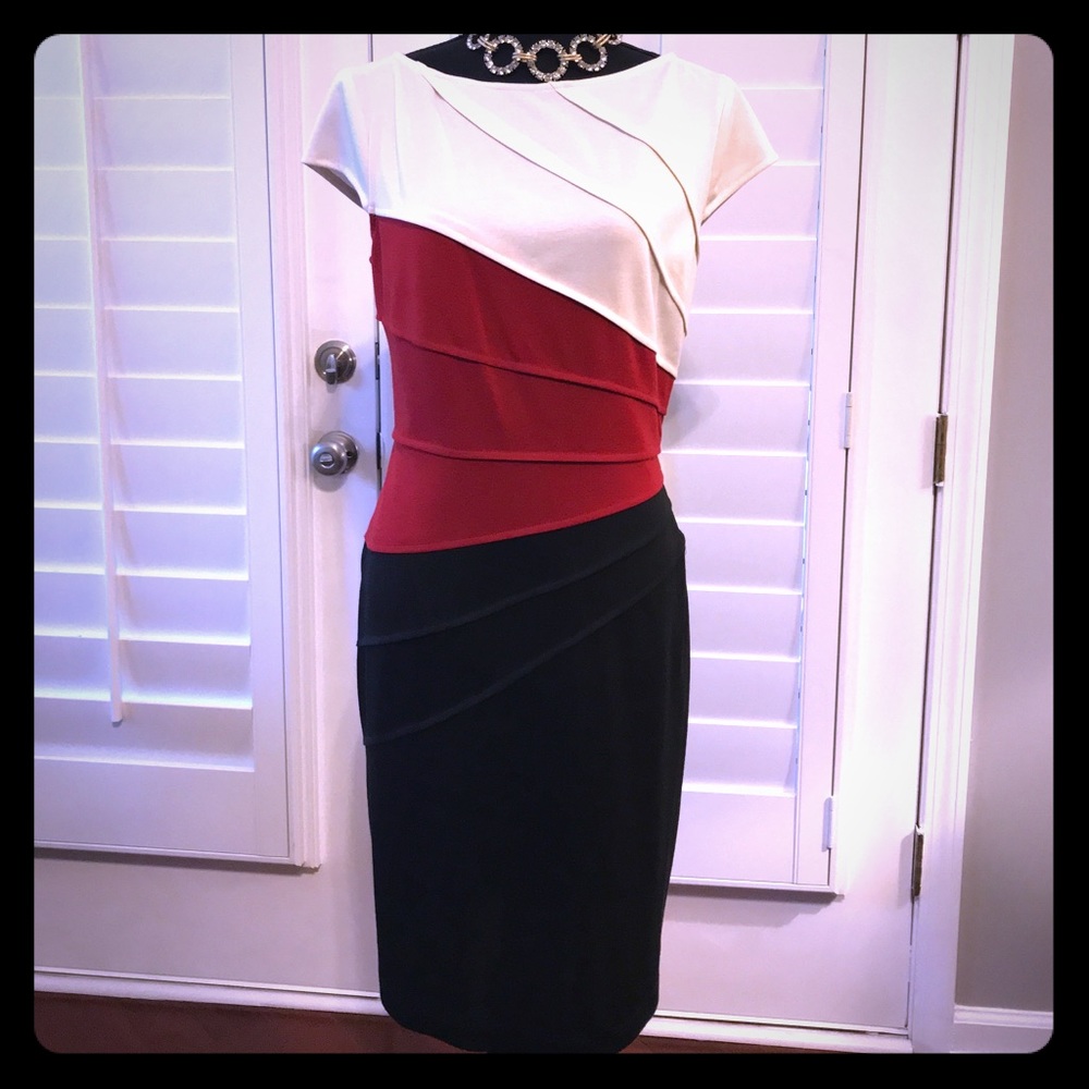 Maggy L sheath career dress 👗 Size 14